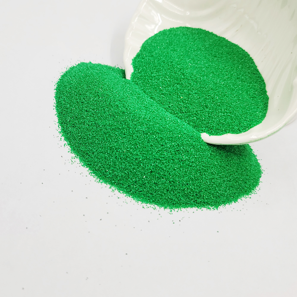 Dark Green Color Sand